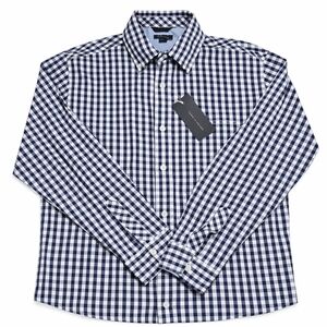 NWT Tommy Hilfiger Boys Large 16/18 Blue Checkered Button-Up Shirt – Classic & V